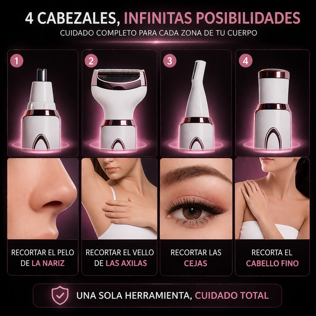 Rasuradora 4 en 1