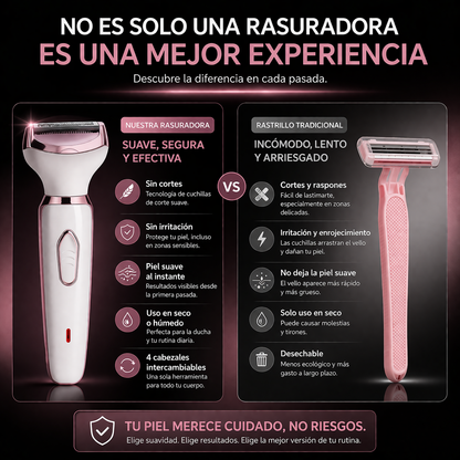 Rasuradora 4 en 1