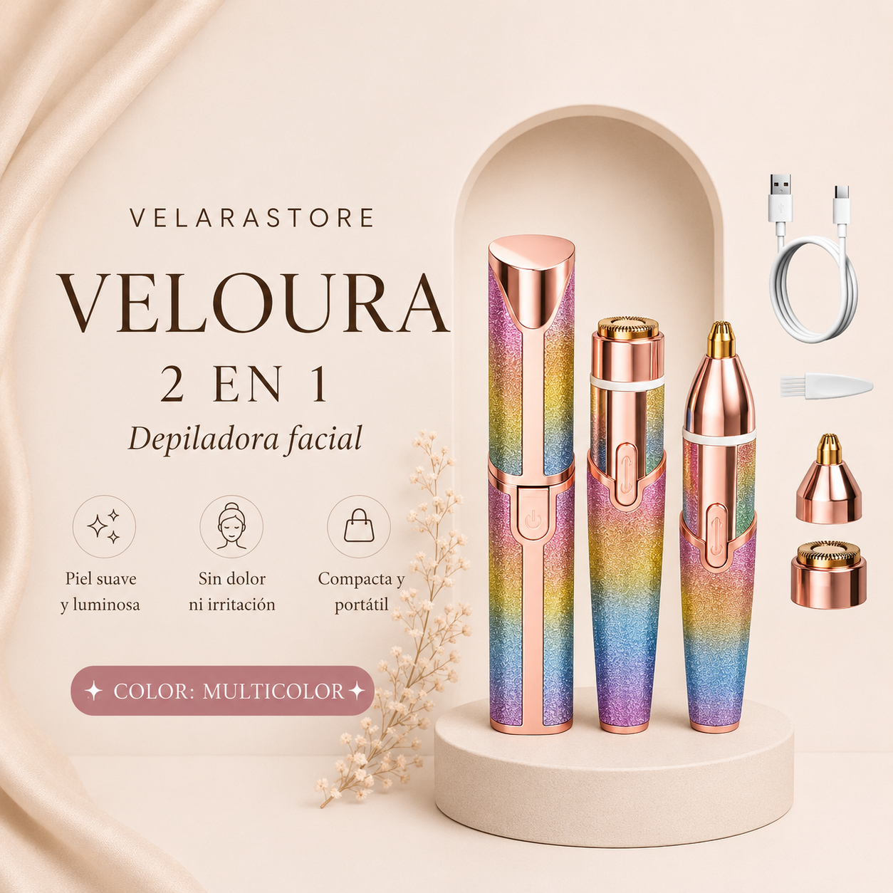 Veloura Depiladora Facial