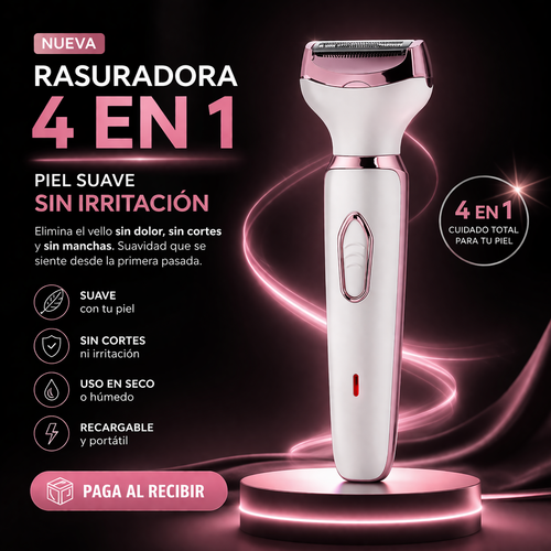 Rasuradora 4 en 1