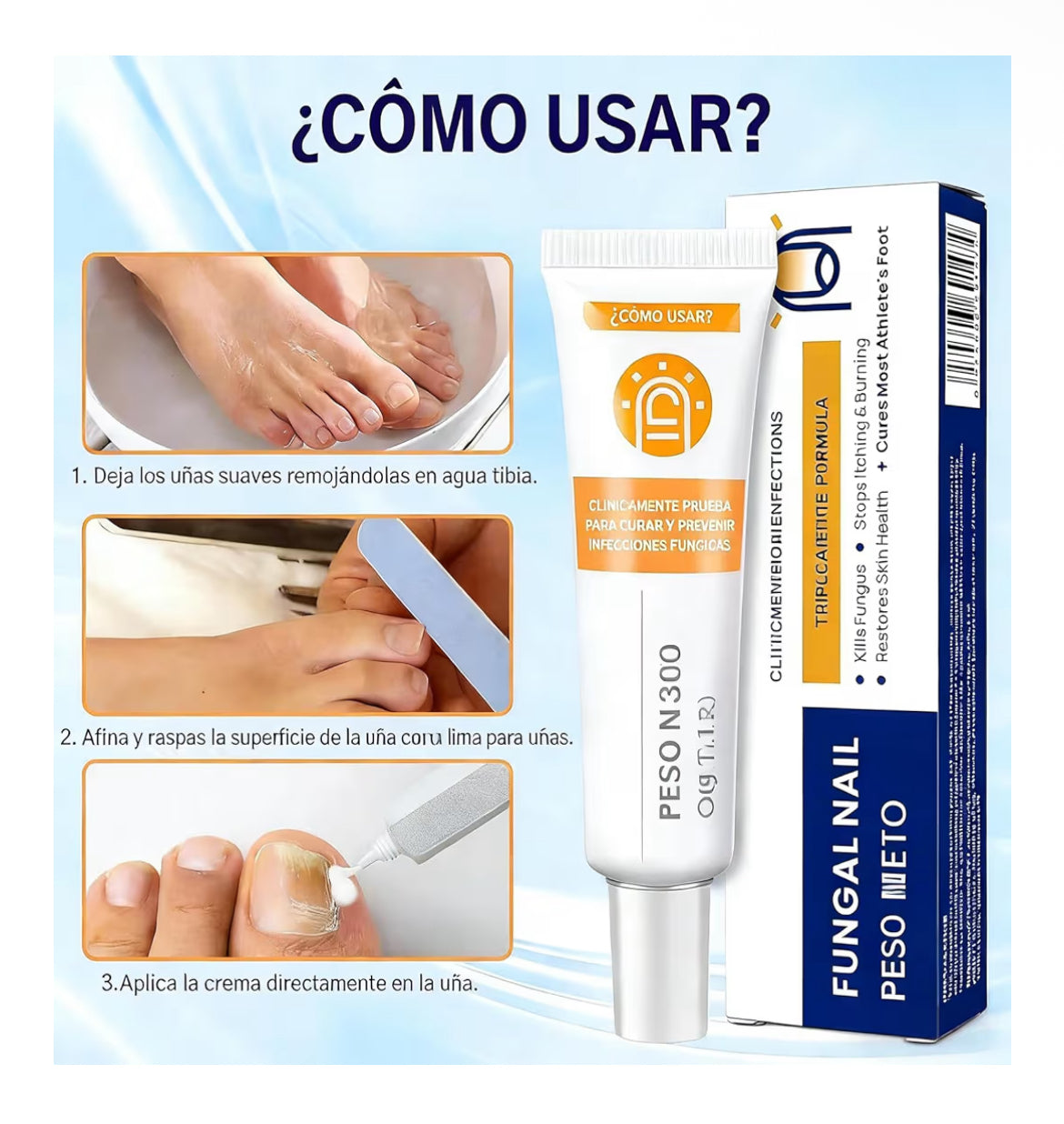 Crema para Hongos
