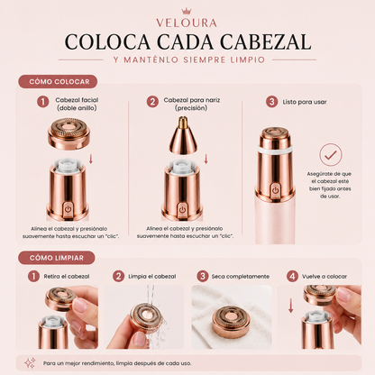 Veloura Depiladora Facial