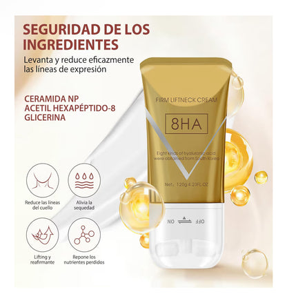 Crema reafirmante de cuello