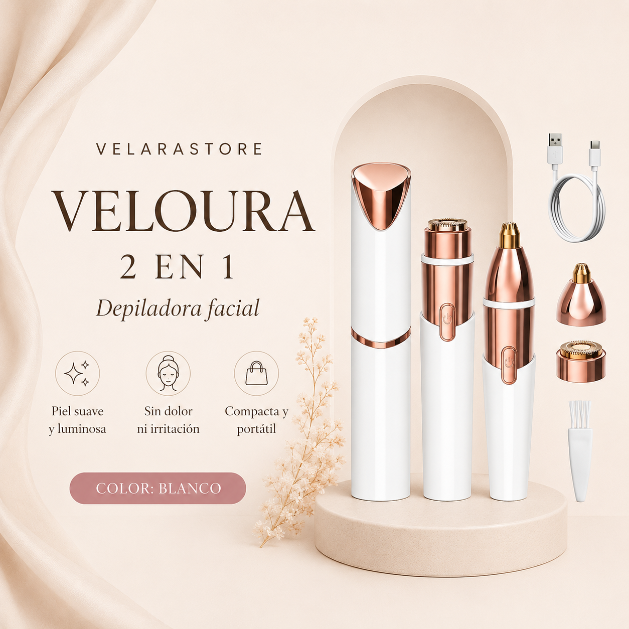 Veloura Depiladora Facial