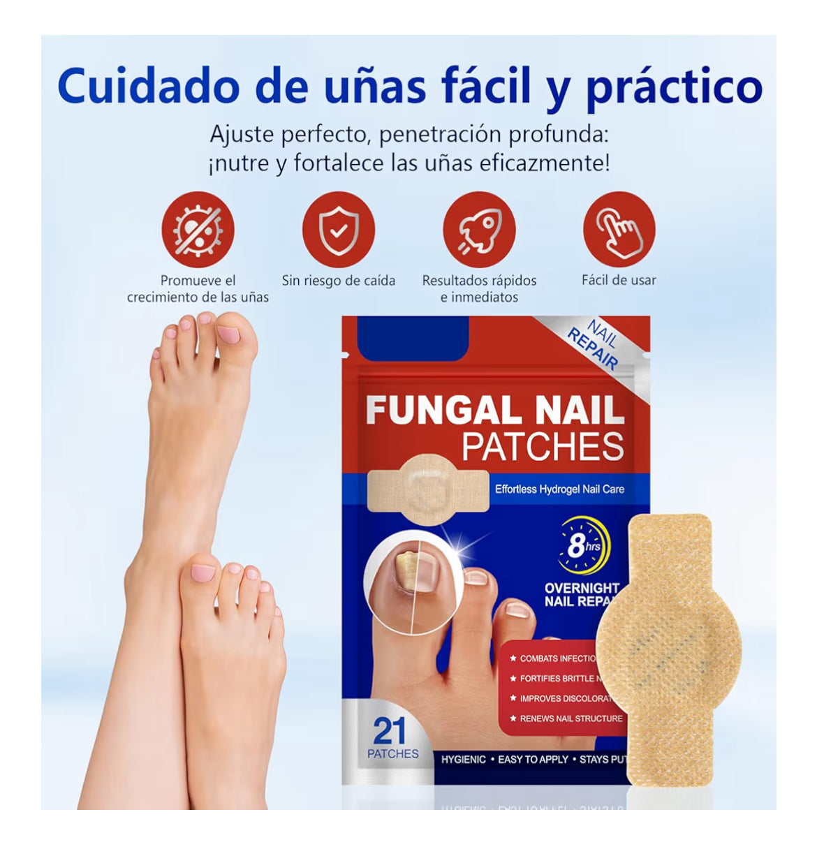 Nail fix / Parche de Hongos