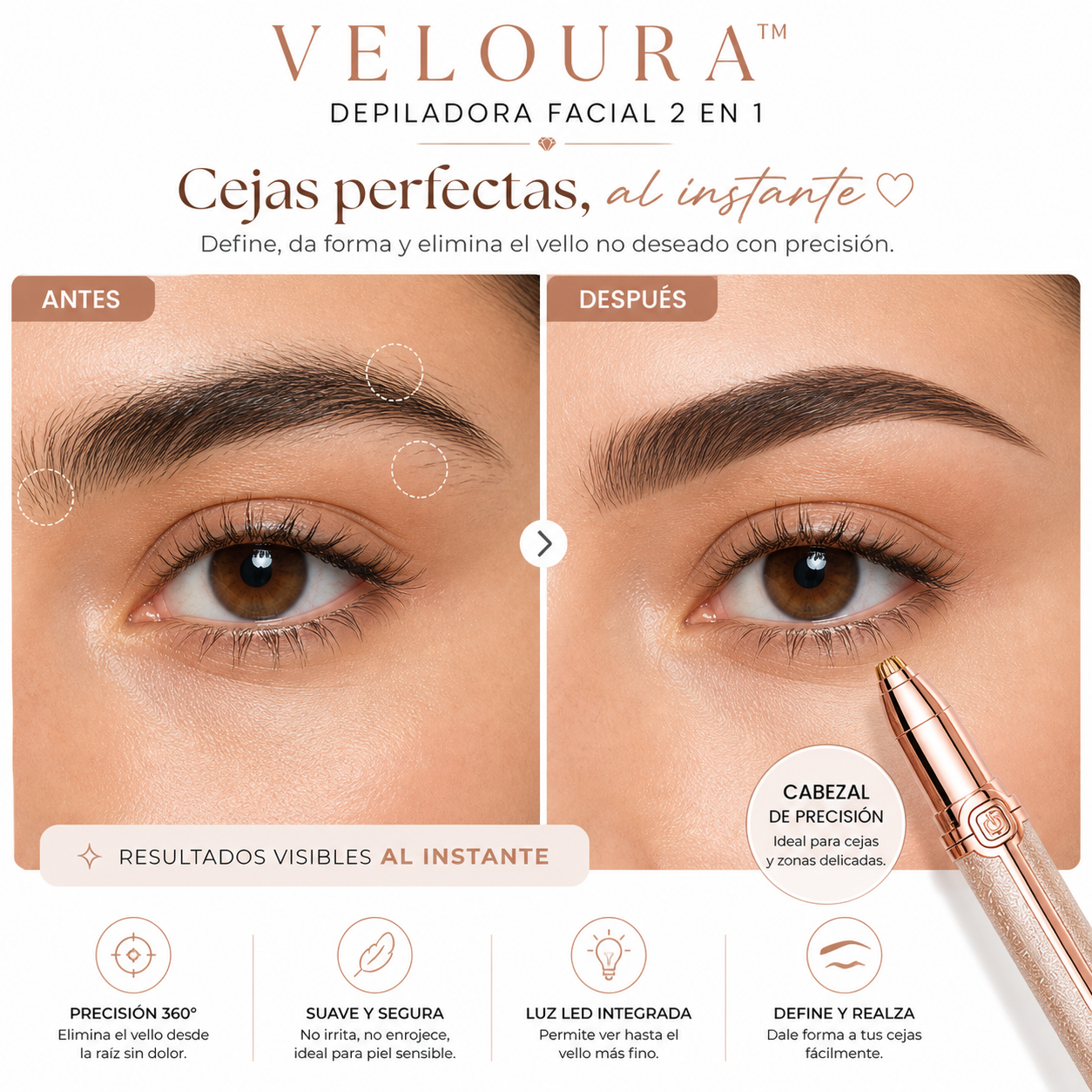 Veloura Depiladora Facial