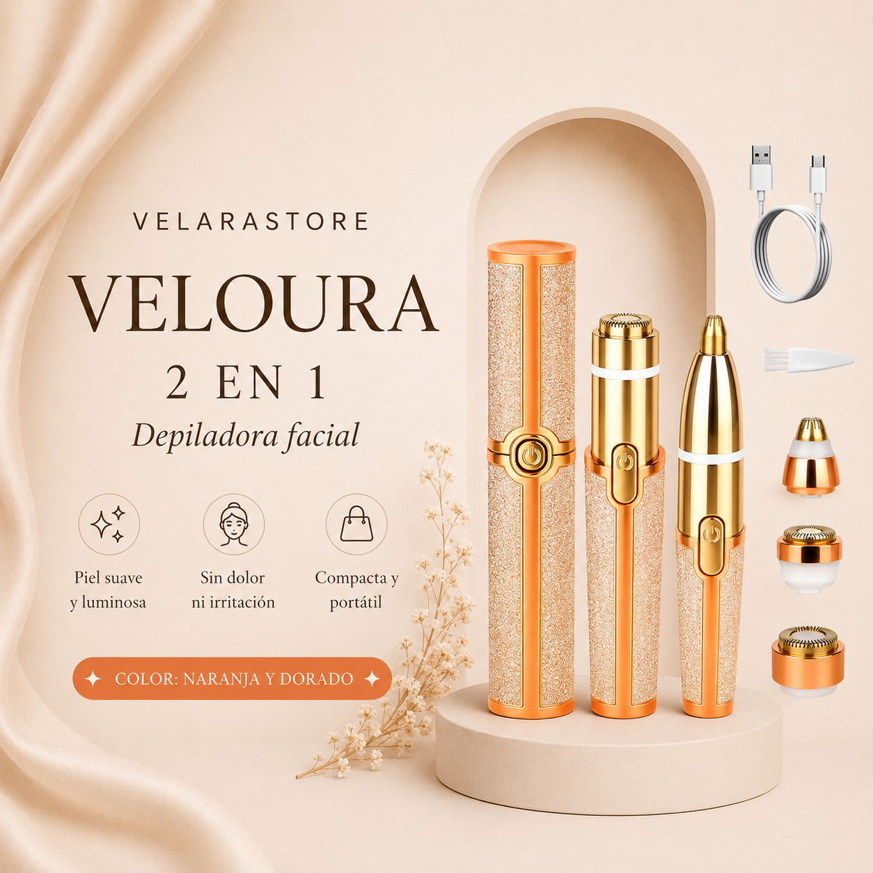 Veloura Depiladora Facial
