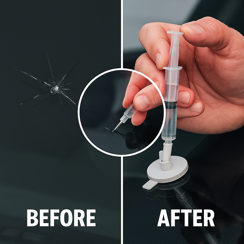 Kit de reparación de parabrisas